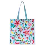 kate spade new york Yeniden Kullanılabilir Alışveriş Çantası, Omuz Askılı Bakkal Çantası, Büyük Katlanabilir Tote, Safari Çiçekli, Safari Çiçek