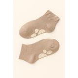Katia & Bony 12501G1043 PATİ BASKILI ÇOCUK STEP ÇORAP Kahverengi - 2 - 4