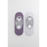 Katia & Bony 2'Li Asta Yoga Pilates Çorabı Lila Açık Mavi 35-38, 35-38, 22401G4034, A.MAVİ/LİLA, kadın
