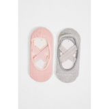 Katia & Bony 2'li Paket Asta Yoga Pilates Çocuk Görünmez Çorap - Pink - 2 - 4