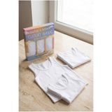 Katia & Bony 3'Lü Paket Basic Kutulu Çocuk Atlet 6-7 Yaş, 6-7 Yaş, 12603K3021, Beyaz, Erkek Çocuklar