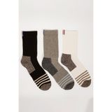 Katia & Bony 3'lü Paket Shaftless Golf Soket Çorap Siyah/Beyaz/Gri 39-42, 39-42, 12201U2006, Siyah/Beyaz/GREY, erkek