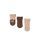 Katia & Bony Bebek Teddy 3'Lü Havlu Soket Çorap Kahverengi 12-24 Ay, 12-24 Ay, TYC56D1E223C5001ABA8D3F00, Kahverengi Karışık, üniseks-bebek