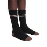 Katia & Bony Çizgili Soket Çorap Siyah, Standart, 22501G4049, SİYAH, erkek
