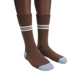 Katia & Bony Çizgili Soket Çorap, Standart, 22501G4049, Kahverengi, erkek