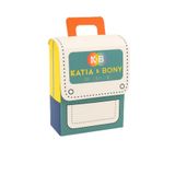 Katia & Bony Çocuk Ekose Desenli 2'li Kutulu Soket Çorap, 5-8-yas, 22501K2026, GREY/Beyaz, erkek-çocuk