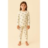 Katia & Bony Çocuk Koala Desenli Pijama Takımı 2-3, 2-3, 22512K2021, Ekru, kız-çocuk