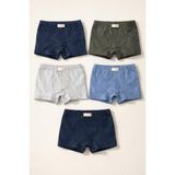Katia & Bony Erkek Çocuk 5'li Basic Çok Renkli Boxer 5-6 Yaş, 5-6 Yaş, 12603E2034, ÇOK RENKLİ, erkek-çocuk