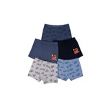 Katia & Bony Erkek Çocuk Araba Desenli 5'li Boxer, 4 Yaş, 12503G1039, ÇOK RENKLİ, erkek-çocuk