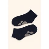 Katia & Bony Erkek Çocuk Pati Baskılı Step Çorap Açık Mavi 9-12 Yaş, 12501G1043