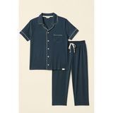 Katia & Bony Erkek Çocuk Silver Pijama Takımı - Lacivert - 4 - 5 Yaş