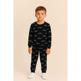 Katia & Bony Erkek Çocuk Uçak Desenli Pijama Takımı - 4 - 5 Yaş