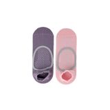 Katia & Bony Kadın 2'Li Asta Yoga/Pilates Step Çorap Açık Pembe/Koyu Lila,35-38