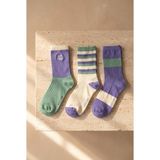 Katia & Bony Kadın Nakışlı 3'lü Paket Soket Çorap - 39 - 42 - Çok Renkli