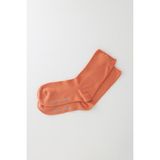 Katia & Bony Kadın Turuncu Renkli Lastiksiz Modal Kumaş Ince Soket Çorap - 35 - 39