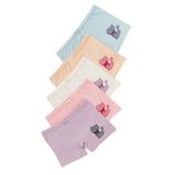 Katia & Bony Kız Çocuk 5'li Kedi Desenli Boxer, 3-4-yas, 12503G1055, ÇOK RENKLİ, kız-çocuk