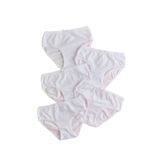 Katia & Bony Kız Çocuk Fiyonklu 5 Li Paket Slip Külot Beyaz,8 Yaş