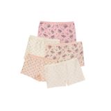 Katia & Bony Kız Çocuk Kedi Baskılı 5'li Boxer, 8 Yaş, 12503G1034, ÇOK RENKLİ, kız-çocuk