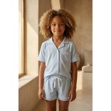 Katia & Bony Kız Çocuk Mediterranean Cepli Şortlu Pijama Takımı Mavi 2-3 Yaş, 2-3 Yaş, 12612K2007, MAVİ, kız-çocuk