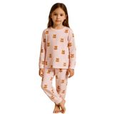 Katia & Bony Kız Çocuk Teddy Pijama Takımı Pembe 4 Yaş, 4 Yaş, 22512G2027, Desenli, kız-çocuk