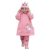 Katia & Bony Kız Çocuk Unicorn Desenli Yağmurluk, 9-12-yas, 22512K2047, Pembe, Kız Çocuklar