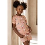 Katia & Bony Kız Çocuk Unicorn Şort Pijama Takımı, 2-3 Yaş, 12612E2002, Desenli, kız-çocuk