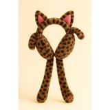 Katia & Bony Leopar Desenli Peluş Kulaklık