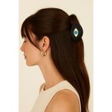 Katia & Bony Nazar Boncuklu Kemik Mandal Toka Siyah 22505G2069 Siyah/Siyah