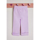 Katia & Bony Pamuklu Çocuk Tayt Pantolon Koyu Lila - 375Lila - 4-6