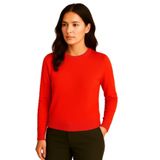 Katia & Bony Premium Bisiklet Yaka Kazak, S/M, 22510W3002, Turuncu, Kadın