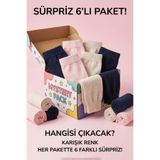Katia&Bony 6'lı Paket Sürpriz Bebek Tayt Çok Renkli