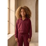 Katia&Bony Kız Çocuk Basıc Fluffy Sweatshirt Bordo