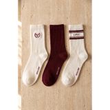 Katia&Bony Unisex 3'lü Raket Nakışlı Spor Soket Çorap