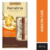Kativa Liquid Keratin 60 mL - Yumuşaklık ve Parlaklık Sağlayan Güçlendirici Keratin Yağı