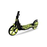 Katlamalı 2 Tekerlekli Tekerlek Çapı 20 cm Neon Dev Teker Scooter (+12 Yaş) - Siyah