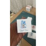 Katlamalı Hediyelik Çikolata Kartı 5X12 cm 105 Adet - Beyaz-