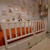 Katlanabilen Divan Hemnes Uyumlu 150 cm Yatak Bariyeri