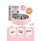 Katlanabilir Aktivite Ve Top Havuzu - Pembe 80X26 Cm Silinebilir Kumaşlı