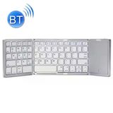 Katlanabilir Beyaz Her Cihaza Bluetooth İle Uyumlu Portatif Taşınabilir Dokunmatik Mini Klavye