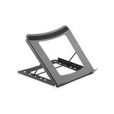 Katlanabilir Çelik Dizüstü Bilgisayar/tablet Standı&lt Br&gt Foldable Steel Laptop/tablet Stand With 5 Adjustment Positions