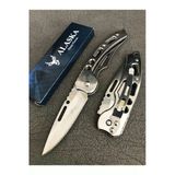 Katlanabilir Gümüş 16 Cm Kamp Outdoor Mini Metal Cep Çakısı Sdr-16