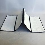 Katlanabilir Halı Namazlık (Patentli Ürün) Ekstra Yumuşaklık-Lüks Grup - 60 x 120 cm - 001-Beyaz