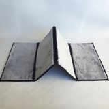 Katlanabilir Halı Namazlık (Patentli Ürün) Ekstra Yumuşaklık-Lüks Grup - 60 x 120 cm - Gri