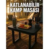 Katlanabilir Kamp Masası Taşınabilir Plastik Piknik Ve Bahçe Masası İçin Uygun