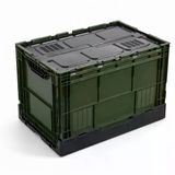Katlanabilir Kamp Saklama Kutusu - 80 Lt - Freecamp - Siyah - 205987