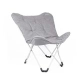 Katlanabilir Kamp Sandalyesi - Cozy - Orcamp - Gri - (Out-2180)