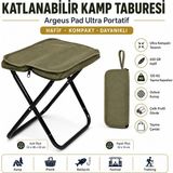 Katlanabilir Kamp Taburesi Argeus Pad Ultra Portatif - - - Renkli