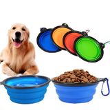 Katlanabilir Kedi Köpek Mama-Su Kabı, Evcil Hayvan Mama-Su Kabı