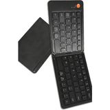 Katlanabilir Klavye Şarj Edilebilir Kablosuz Mini Klavye Çanta Boy Portatif Tasarım Pc Telefon