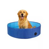 Katlanabilir Köpek Havuzu 80X30 Cm Mavi